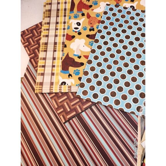 America & Dog-Themed Sticker & Paper Craft Lot Bundle Ephemera Scrapbooking - Picture 6 of 16